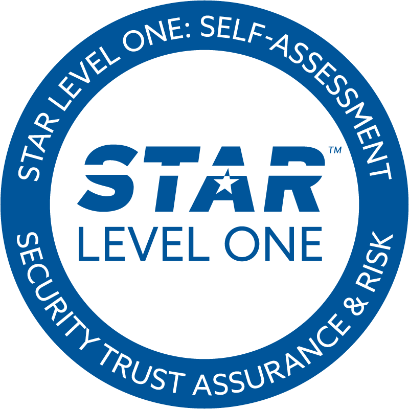 CSA STAR Assessment Level One badge