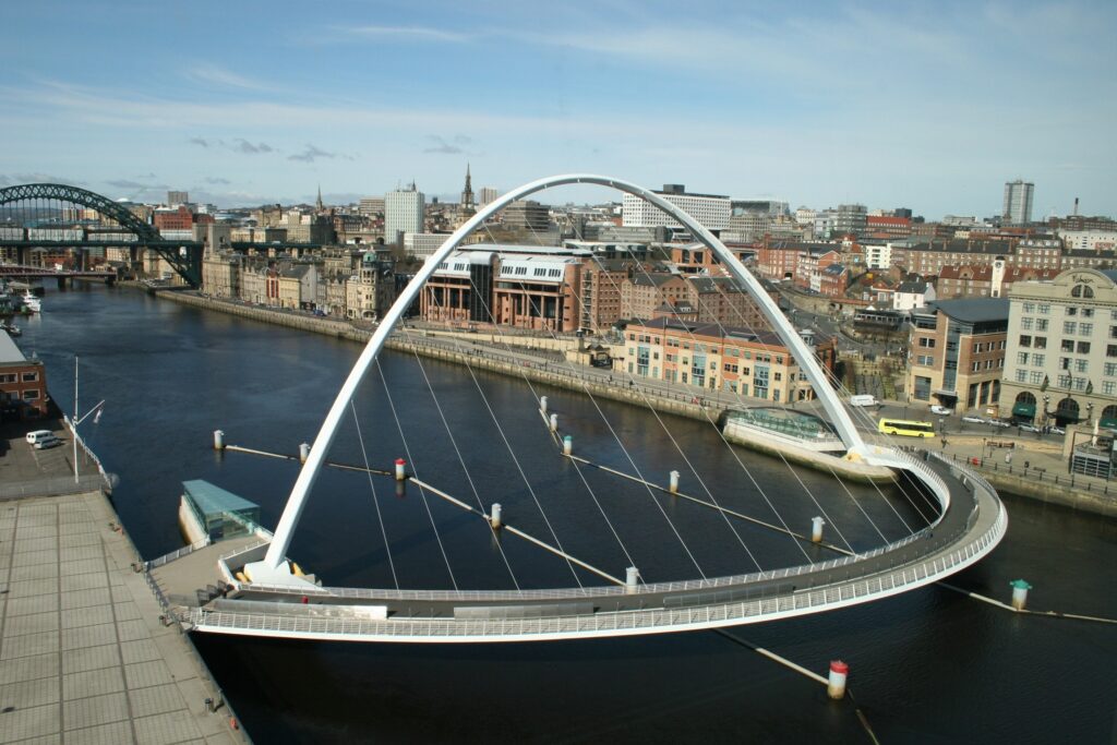 Gateshead millennium bridge photo